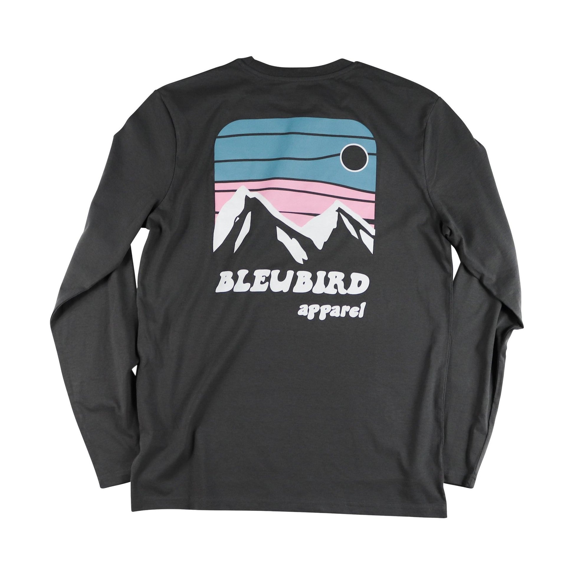 Bleubird Dusk Tee Long Sleeve Grey