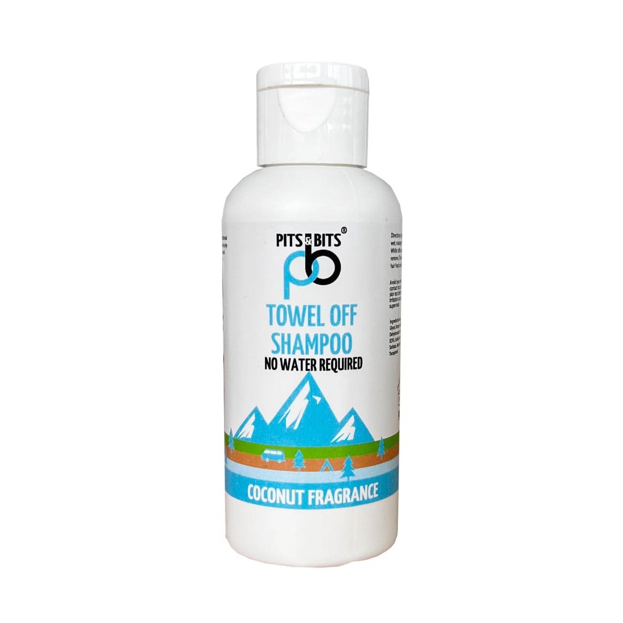 Pits and Bits Rinse Free Shampoo, Coconut Fragrance