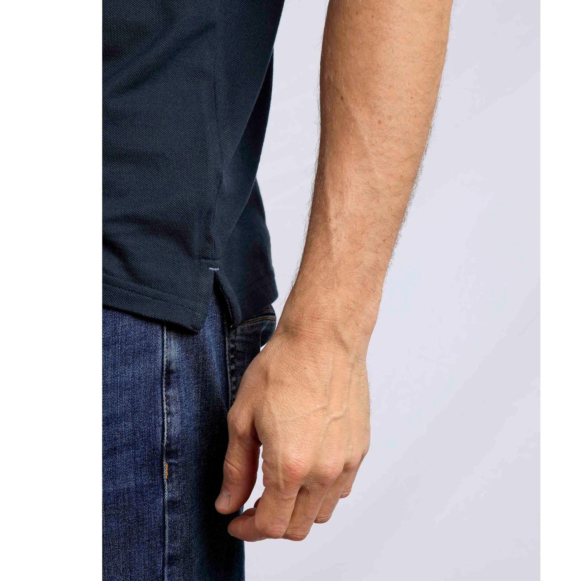Weird Fish Men's Miles Polo Navy