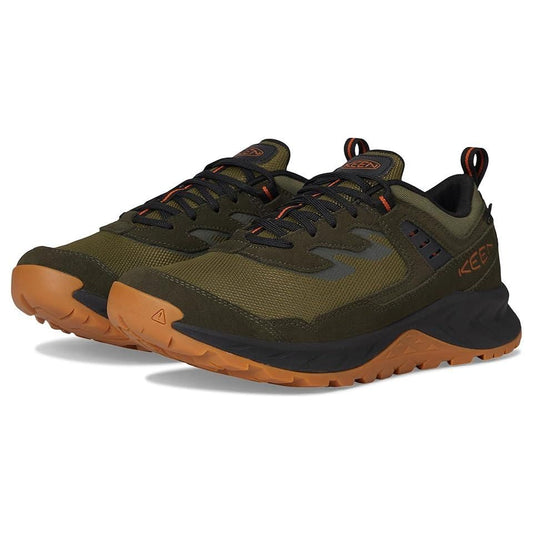 KEEN Hightrail Waterproof Men's Shoes Winter Moss/Gold Flame