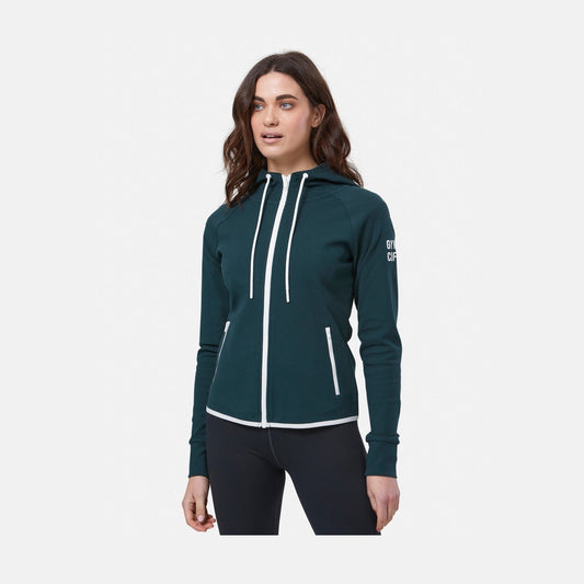 Chill Zip Hoodie in Moss Green