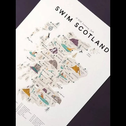 Swim Scotland Print Only