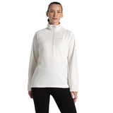 Craghoppers Womens Miska VI Half Zip Fleece Pullover Sweater, Sea Salt