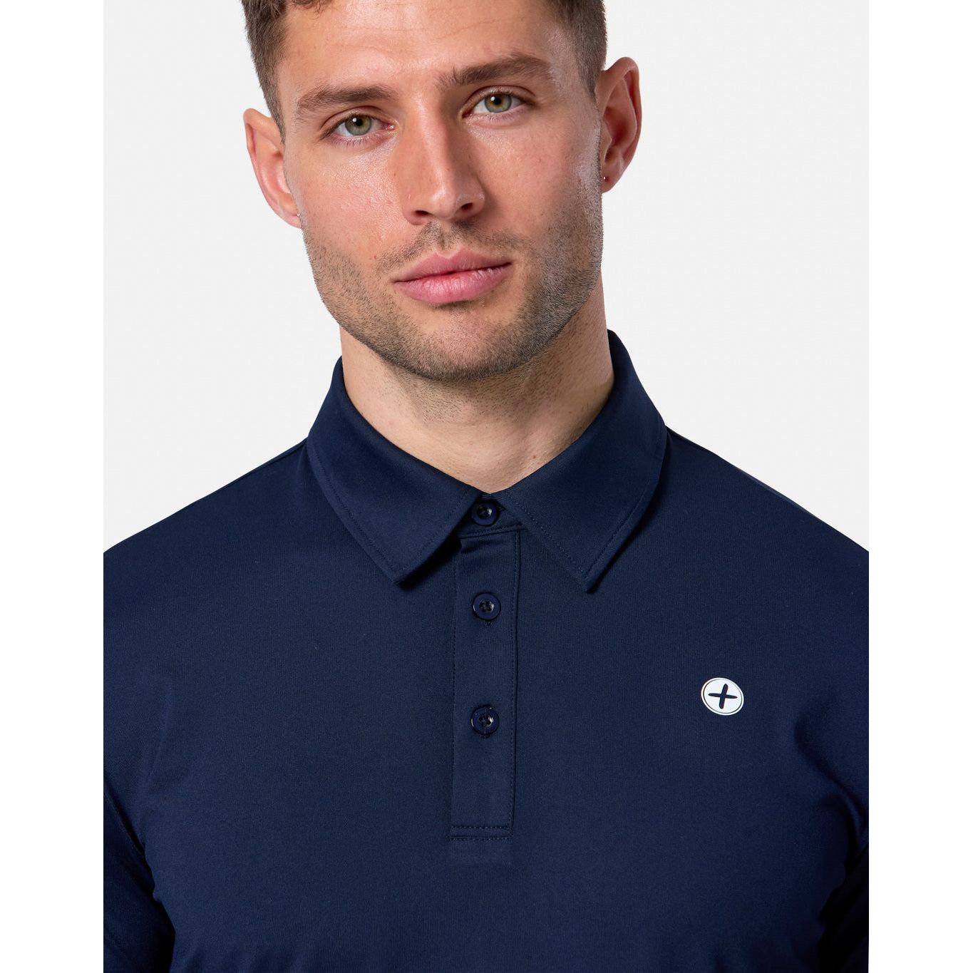 Gym+Coffee Men's Coffee Polo Obsidian