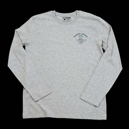Bleubird Island Tee Long Sleeve Grey