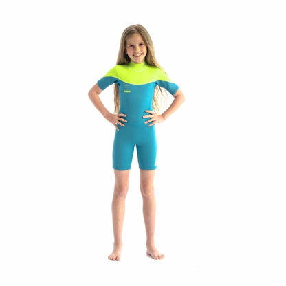 Jobe Boston Youth 2mm Shorty Wetsuit - Teal