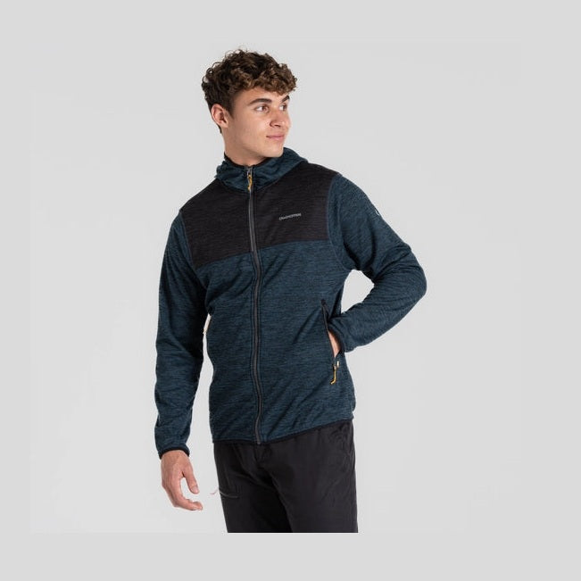 Craghoppers Travos Full Zip Fleece Men's Blue Stone Marl