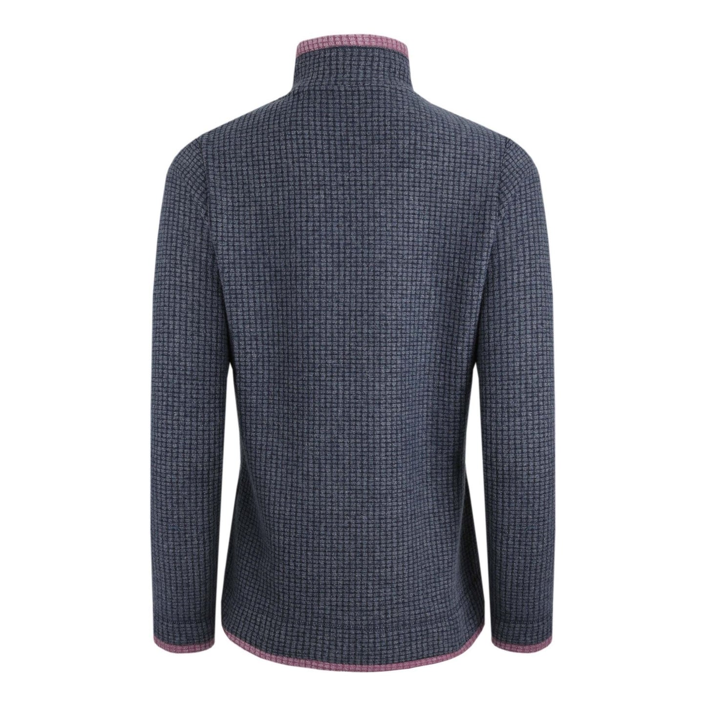 Weird Fish Women's Bey 1/4 Zip Grid Fleece Navy