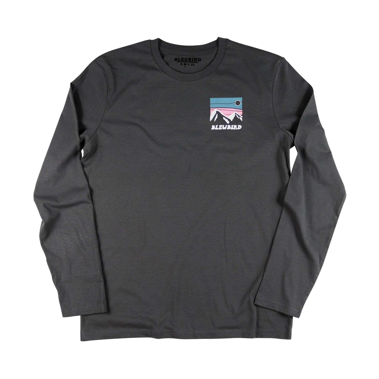 Bleubird Dusk Tee Long Sleeve Grey