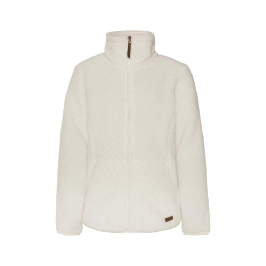 Protest Full Zip Top Jumper Riri Jr Seashell off White