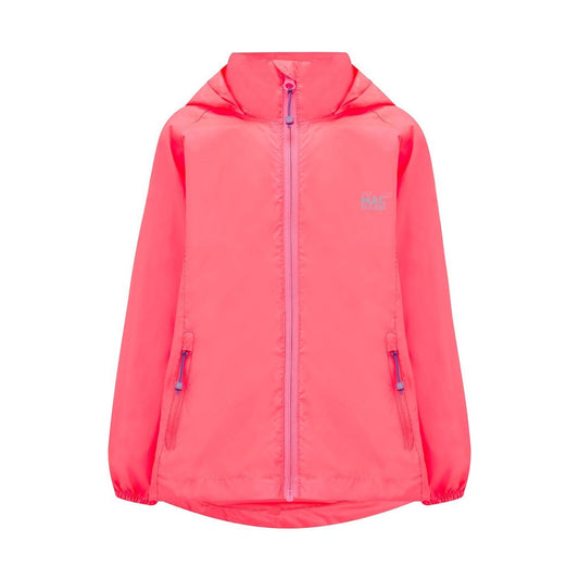 MAC in a SAC - Mini Origin II - Packable Waterproof Jacket for Boys & Girls - Neon Watermelon