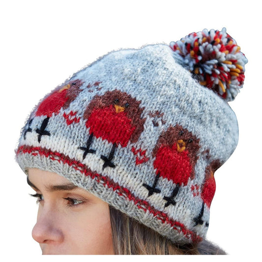 Robin Bobble Beanie