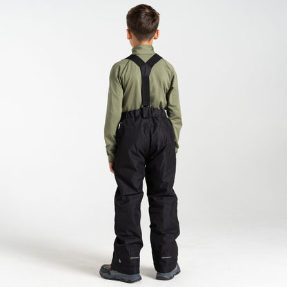 Dare2B Unisex Kids Outmove II Salopettes Black