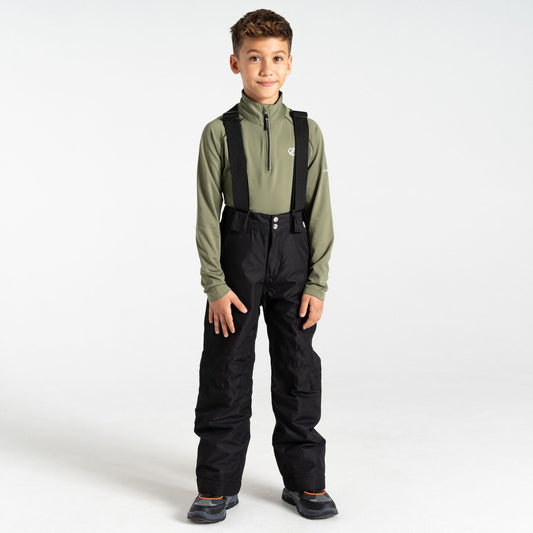 Dare2B Unisex Kids Outmove II Salopettes Black