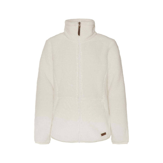 Protest Full Zip Top Jumper Riri Jr Seashell off White