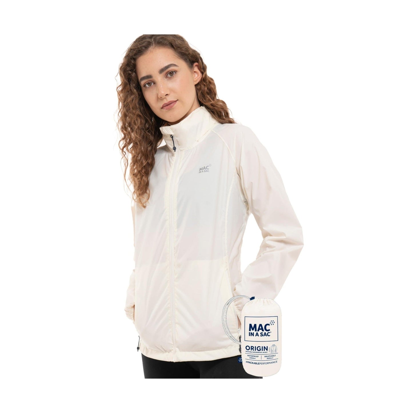Mac in a Sac Women Packable Rain Jacket