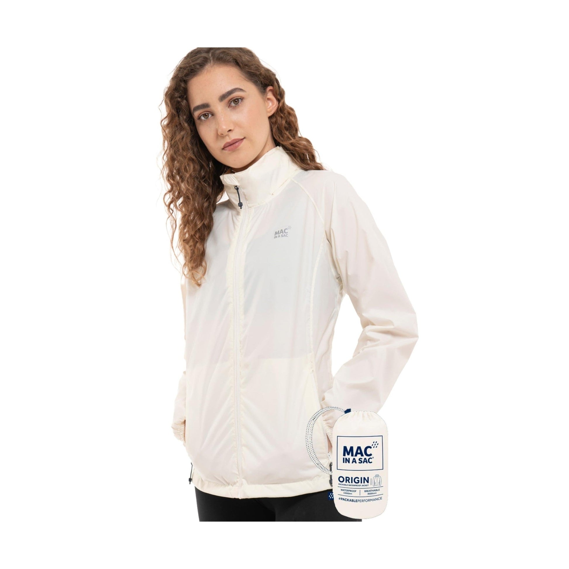 Mac in a Sac Women Packable Rain Jacket