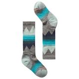 Smartwool Kids' Ski Light Cushion Over The Calf Medium Grey