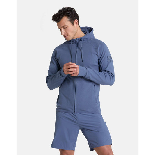 Gym+Coffee Men's Chill Zip Hoodie Thunder Blue