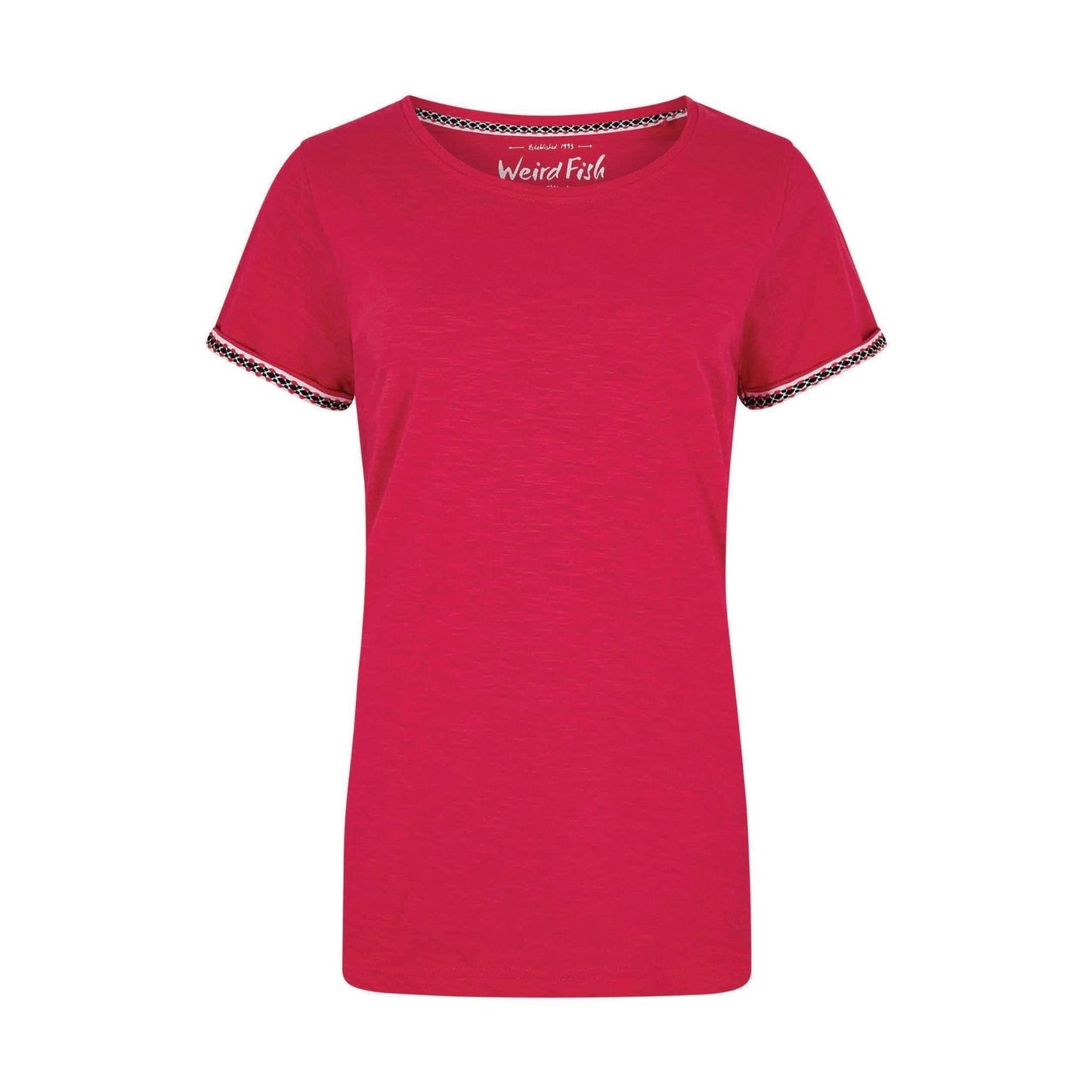 Weird Fish Women's Teya Tee Hot Pink