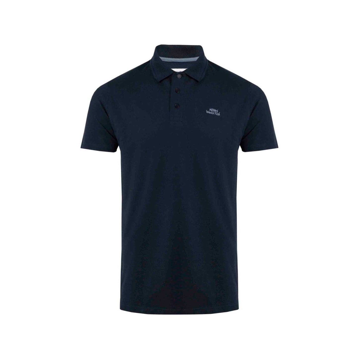 Weird Fish Men's Miles Polo Navy
