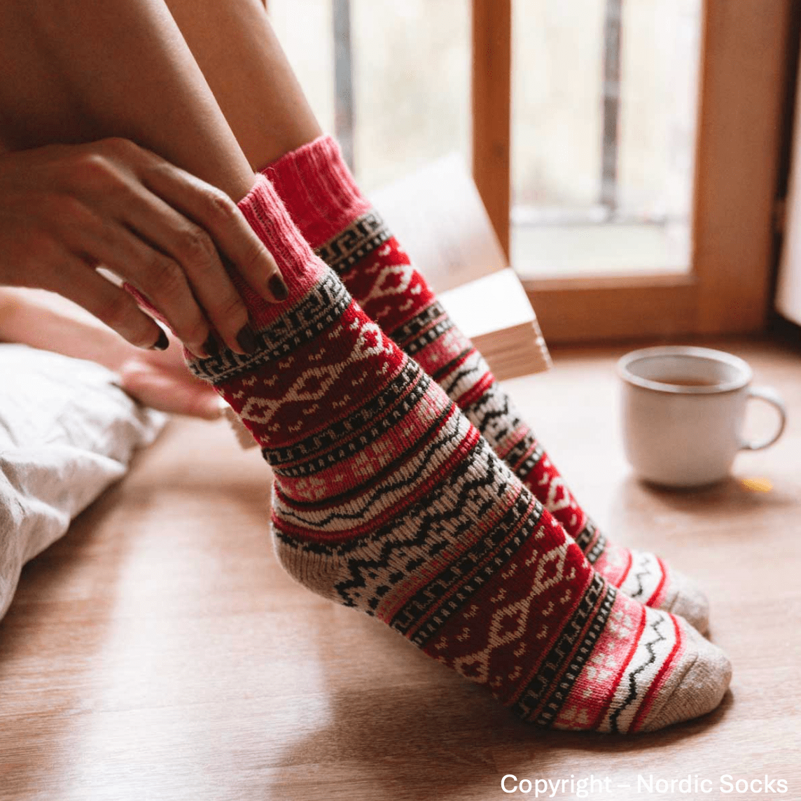 Nordic Socks Ida - Red