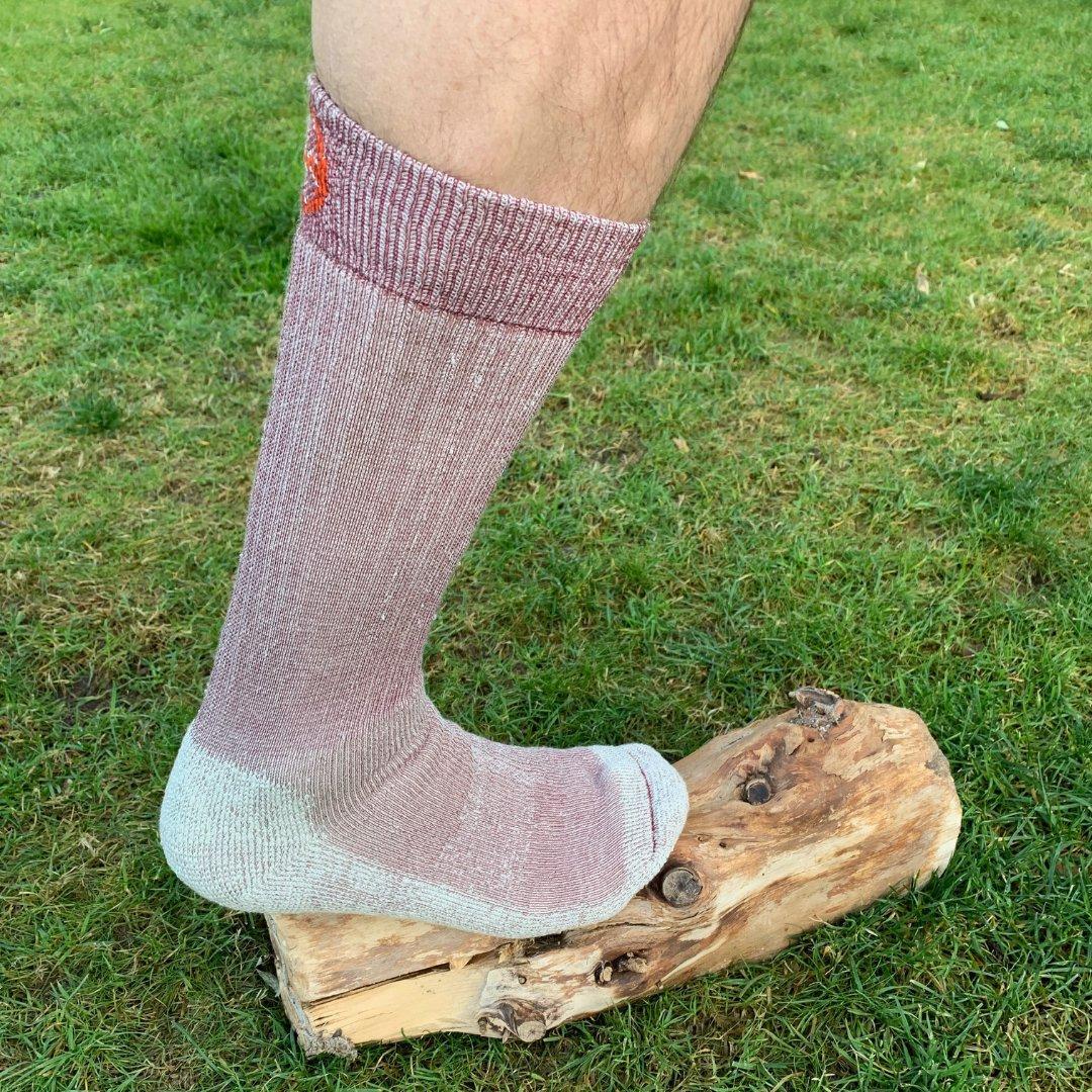 Moggans Stravaiger Socks red