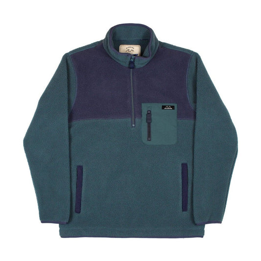 Bleubird Polar 1/4 Fleece Teal