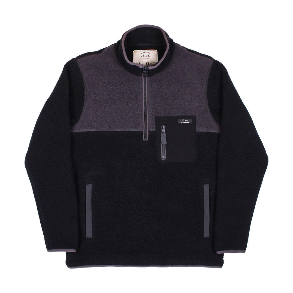 Bleubird Polar Fleece Charcoal