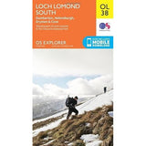 Loch Lomond South, Dumbarton & Helensburgh, DryMen & Cove OS Explorer Map Activ