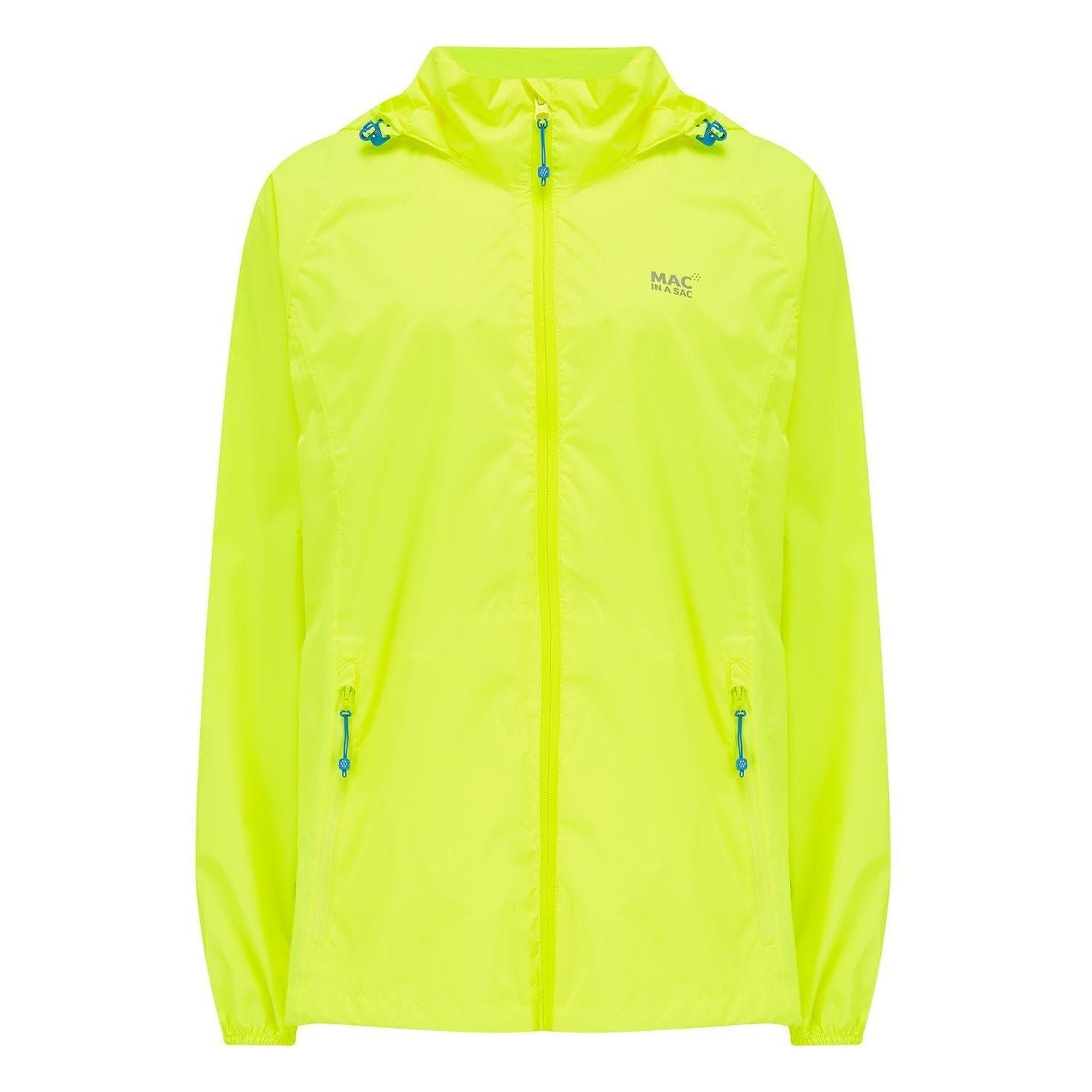 Mac In a Sac Origin 2 Adult Jacket - - Neon Yellow