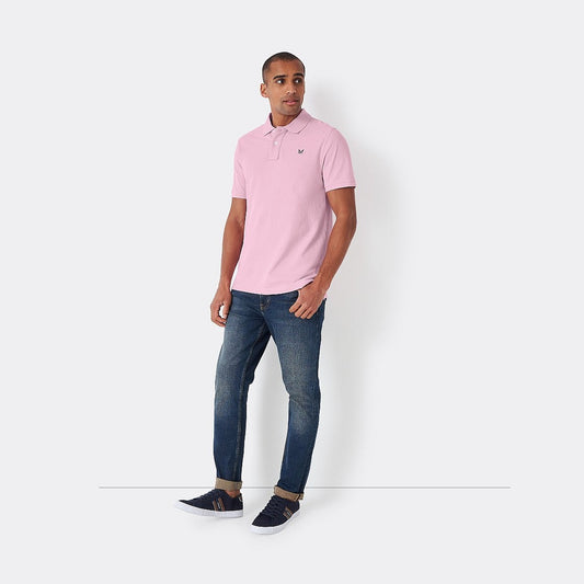 Crew Classic Pique Polo Classic Pink