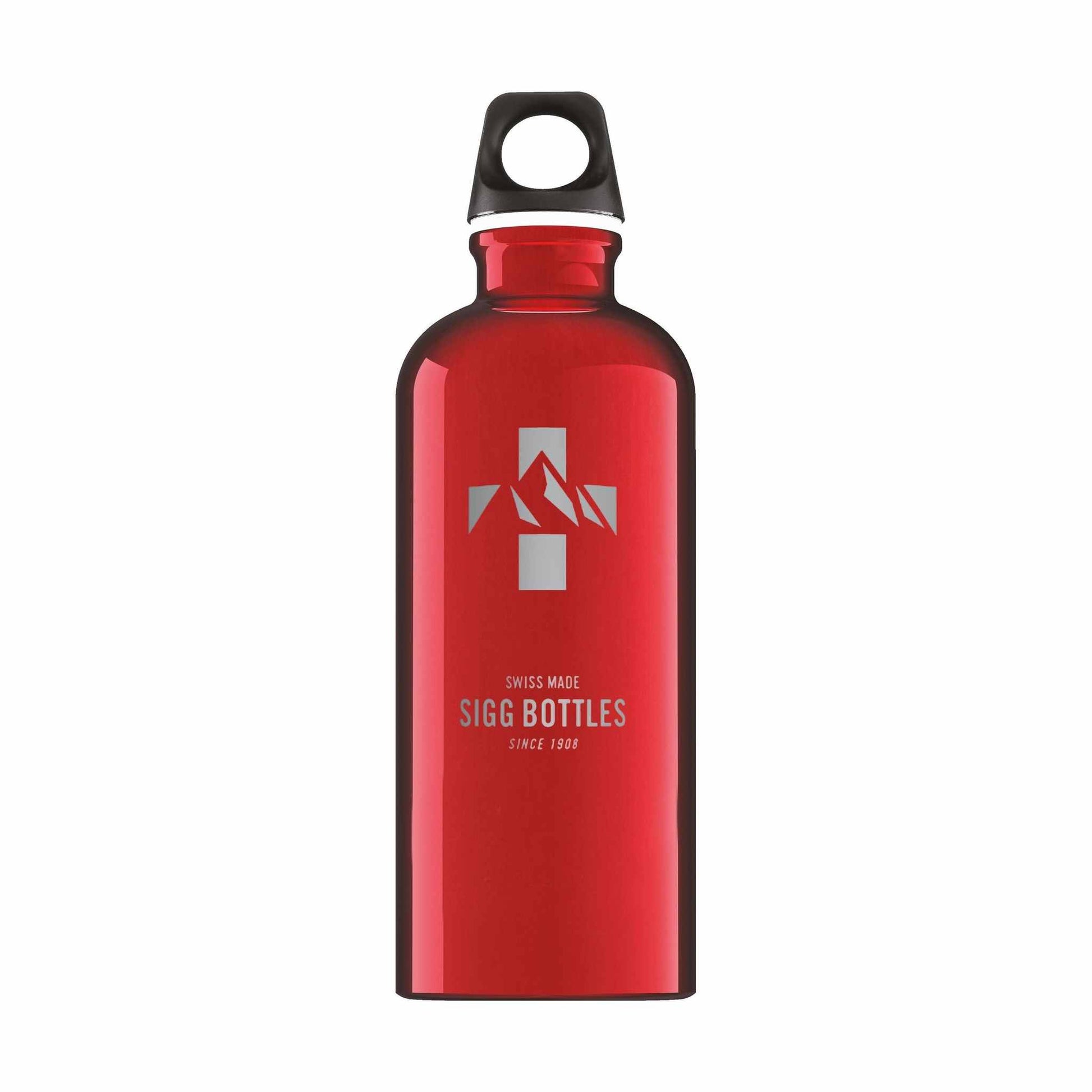 Sigg Swiss Mountain Red Bottle 0.6L