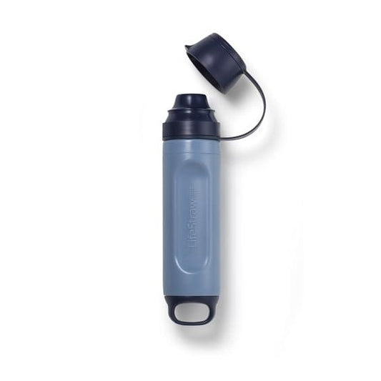 Lifestraw Peak Series – Solo Personal Water Filter for Hiking, Camping, Travel, Survival and Emergency Preparedness. Removes Bacteria