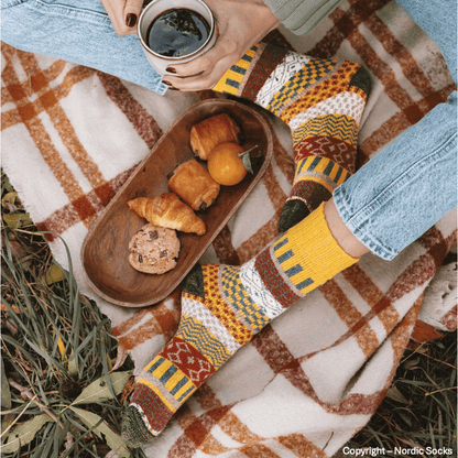 Nordic Socks SVEA - Yellow