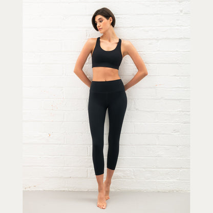 Gym+Coffee Women's Aurora Leggings 7/8 Black