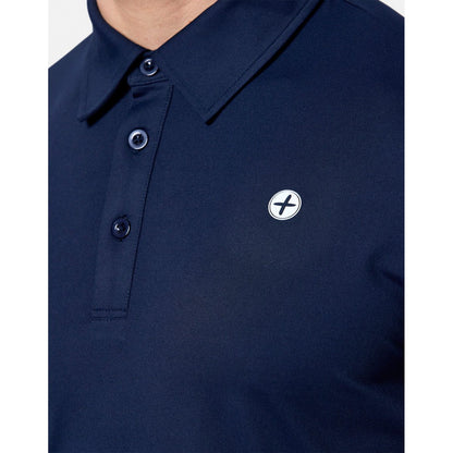 Gym+Coffee Men's Coffee Polo Obsidian