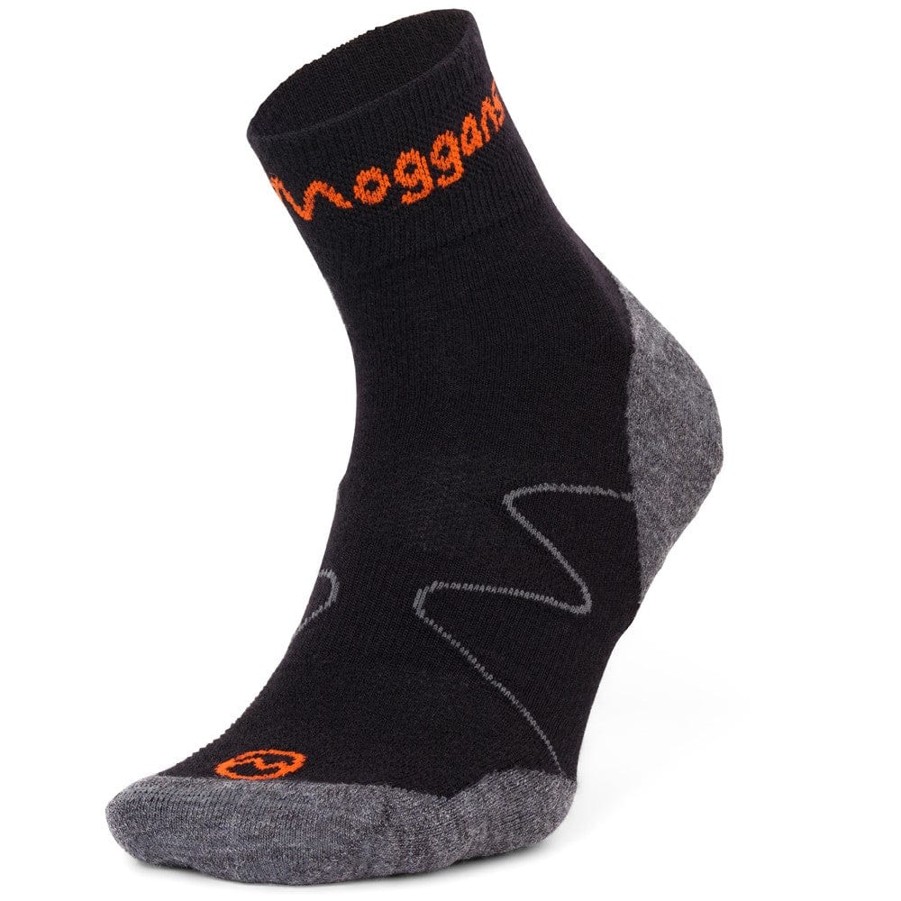 Moggans Merino Ankle Sock Black