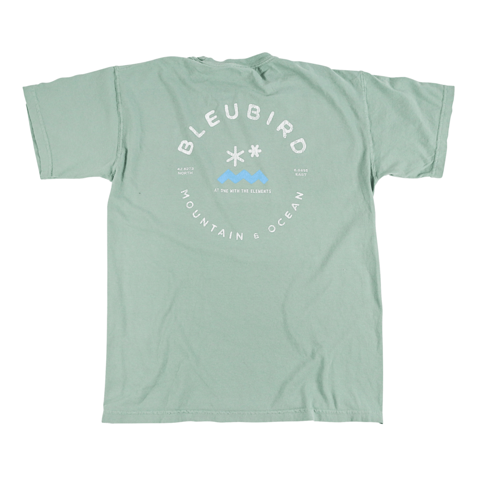 Bluebird Original Tee Sage - Small