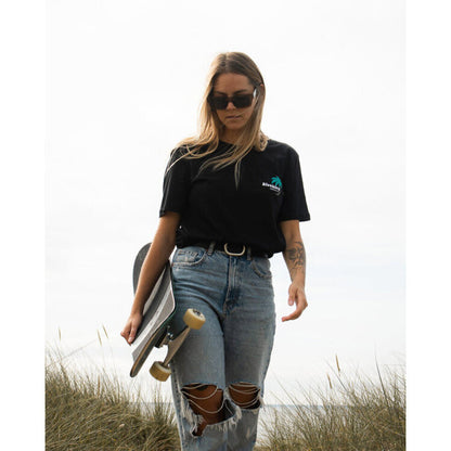 Bleubird Tropics Tee Black