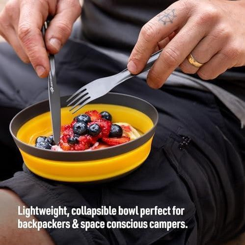 Sea to Summit Frontier Ultralight Collapsible Bowl, Large 30 fl oz