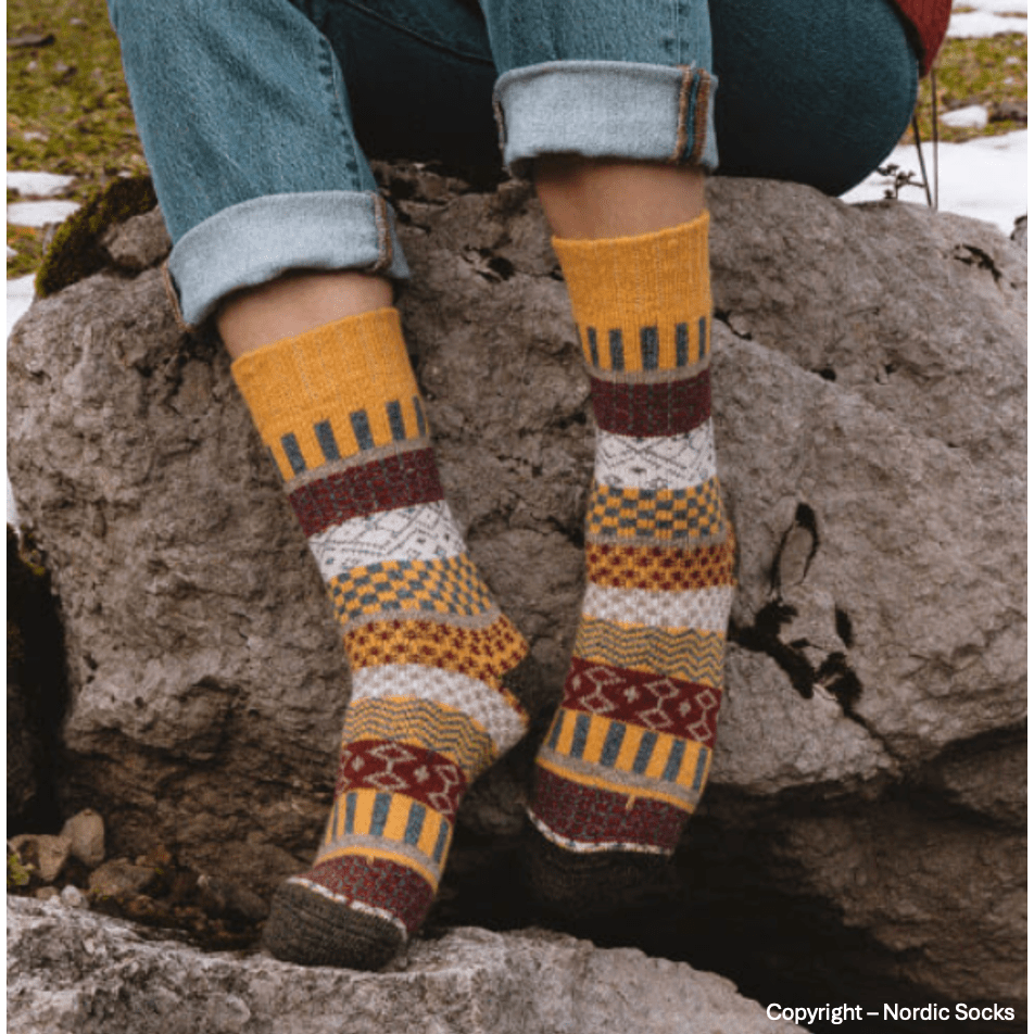 Nordic Socks SVEA - Yellow