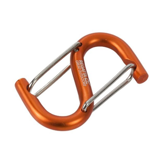 Regatta S Shaped Dual Spring Lock Gate Karabiner Clip