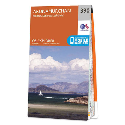 OS Explorer Map Ardnamurchan 390