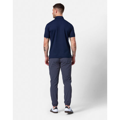 Gym+Coffee Men's Coffee Polo Obsidian