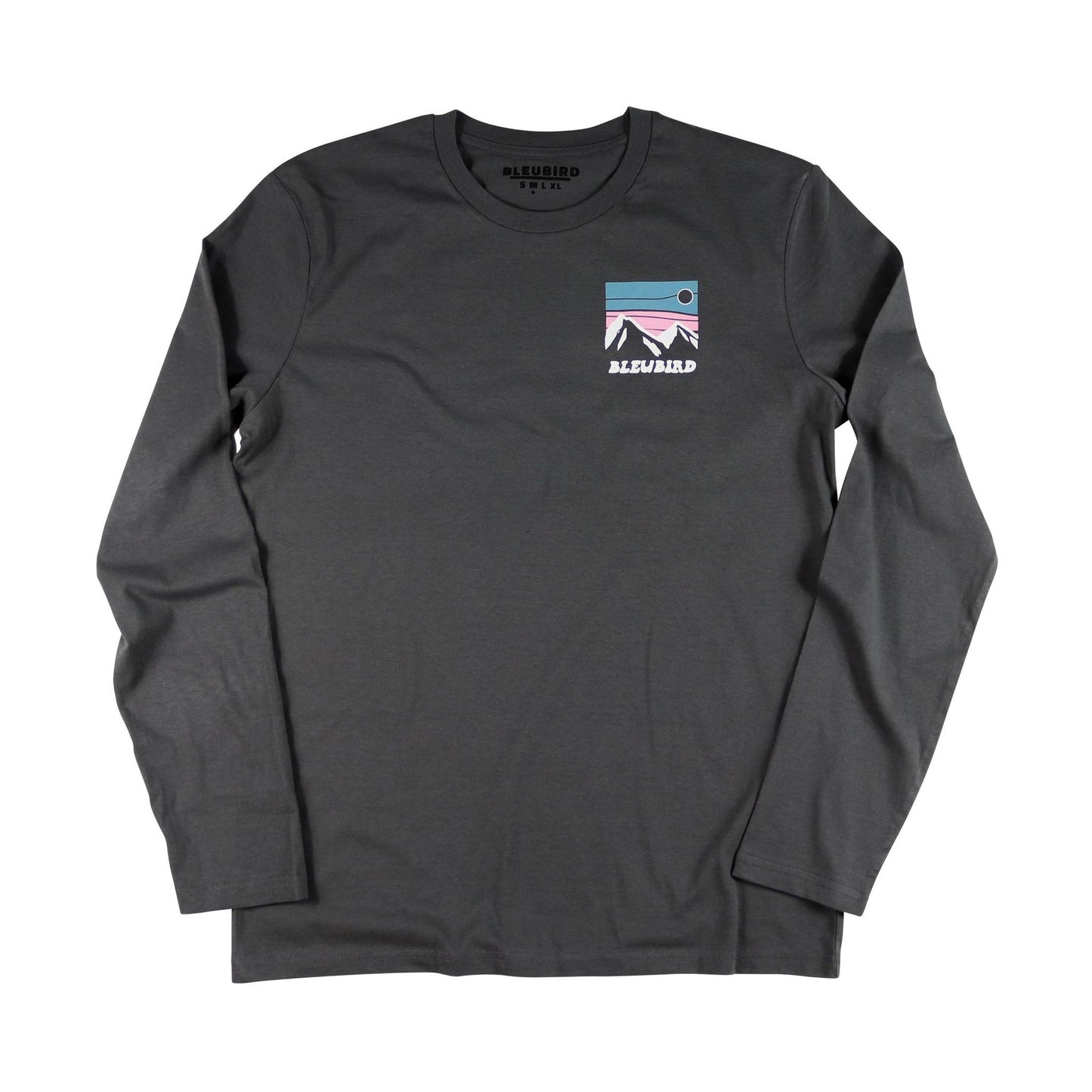 Bleubird Dusk Tee Long Sleeve Grey