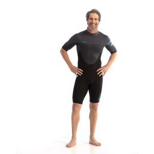 The Jobe Perth 3/2mm Shorty Wetsuit Men Graphite Gray