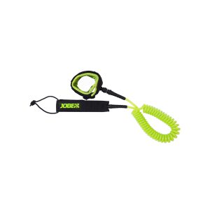 Jobe 10ft Coiled Leash - Lime