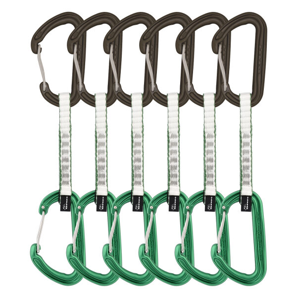 DMM Spectre quickdraw 12cm 6-pack green/silver