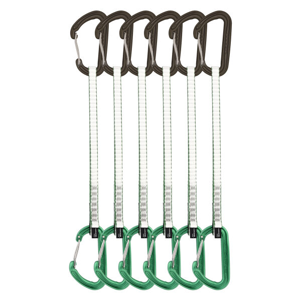 DMM Spectre Quickdraw 25cm green/silver 6pack